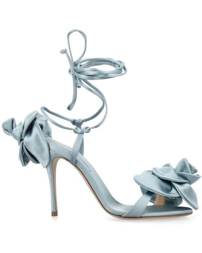 Magda Butrym Sandal roses sandali eleganti - Blu