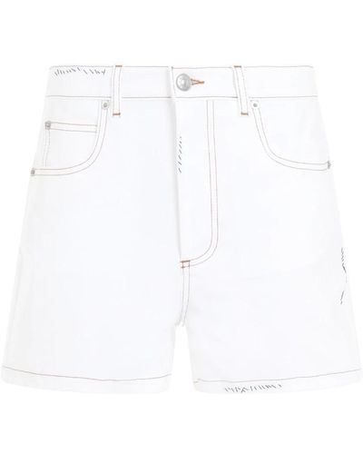 Marni Shorts > denim shorts - Blanc