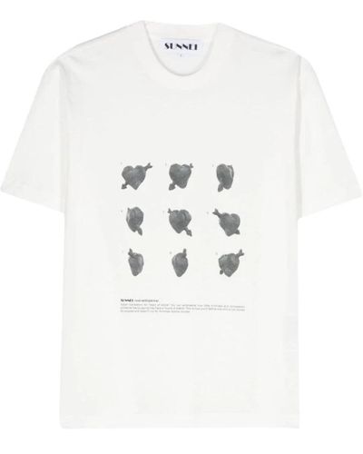 Sunnei T-Shirts - White