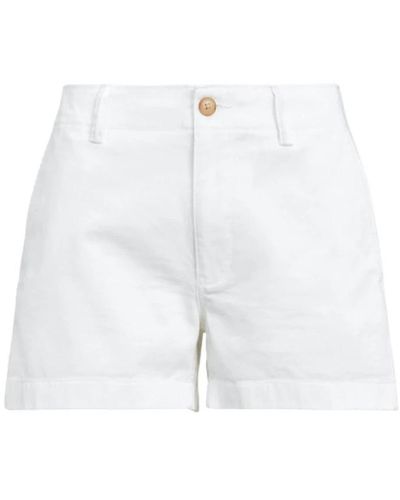 Polo Ralph Lauren Shorts > short shorts - Blanc