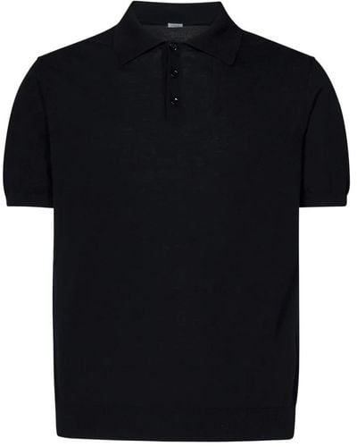 Malo Polo Shirts - Black