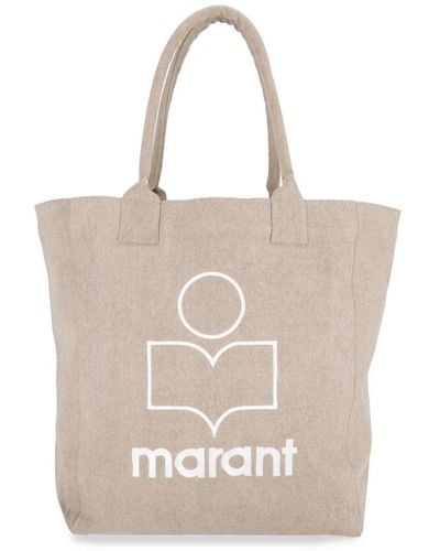 Isabel Marant Tote Bags - Natural