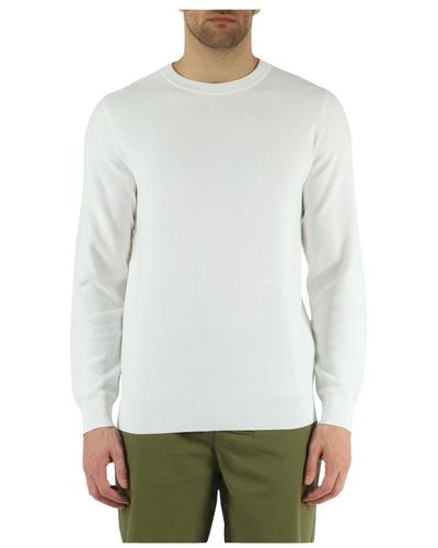 Sun 68 Round-Neck Knitwear - Grey