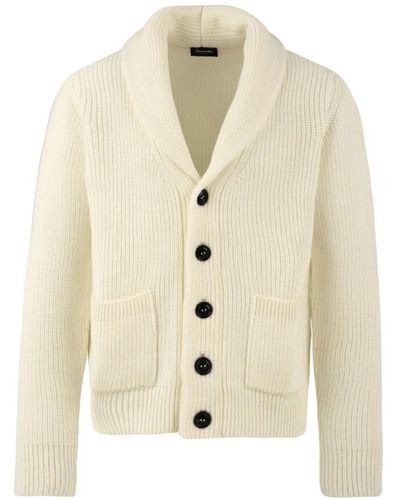 Drumohr Knitwear > cardigans - Blanc