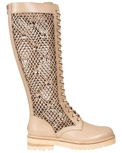 Pinko Shoes > boots > high boots - Marron
