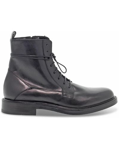 Ernesto Dolani Shoes > boots > lace-up boots - Noir
