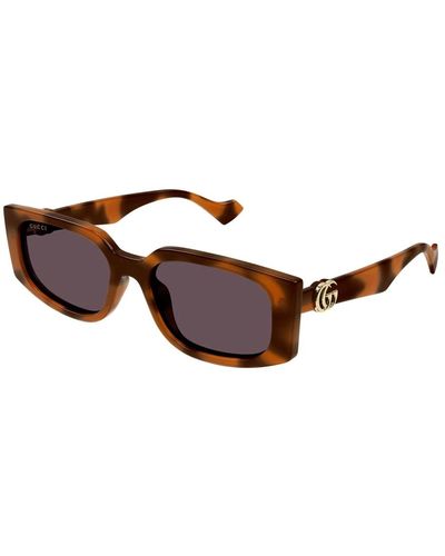Gucci Stylische sonnenbrille gg1534s,stilvolle rechteckige sonnenbrille - Braun