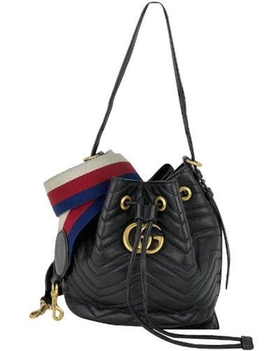 Gucci Pre-owned > pre-owned bags > pre-owned bucket bags - Noir