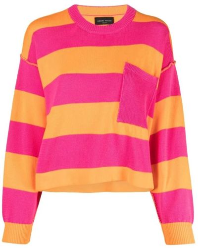 Roberto Collina Round-Neck Knitwear - Pink