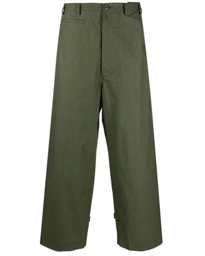 KENZO Wide Pants - Green