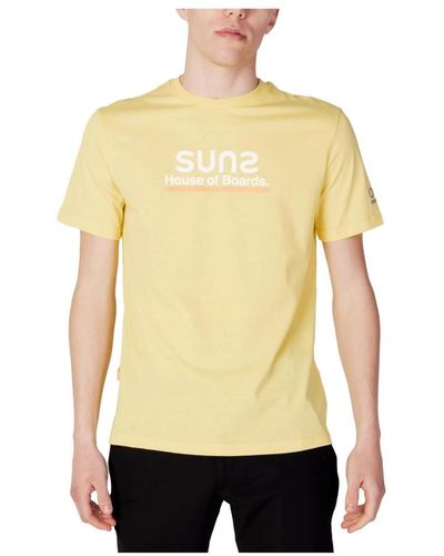 Suns Tops > t-shirts - Jaune
