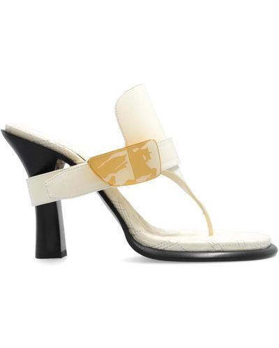 Burberry Shoes > heels > heeled mules - Métallisé