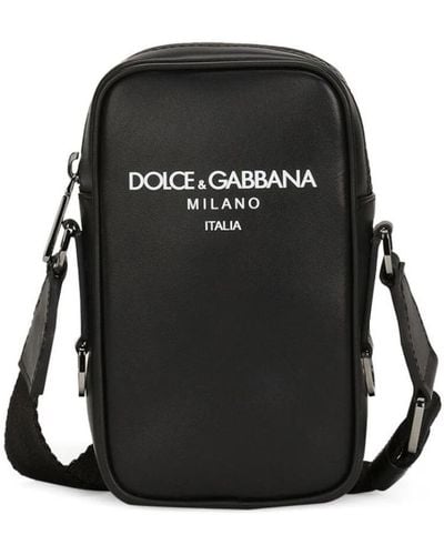 Dolce & Gabbana Messenger Bags - Black