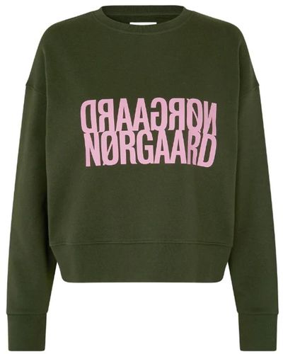 Mads Nørgaard Sweatshirts - Green
