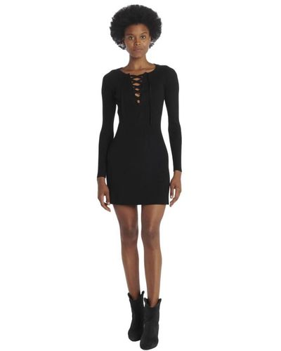 Ba&sh Short Dresses - Black
