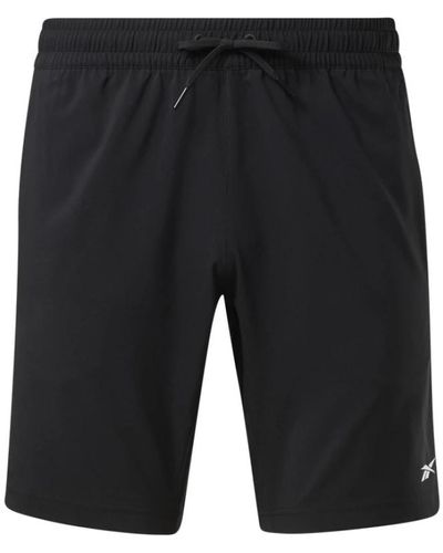 Reebok Shorts tejidos - Negro