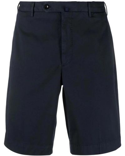 Incotex Shorts chino - Bleu