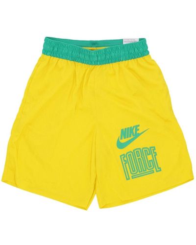 Nike Basketball shorts speed gelb/grün