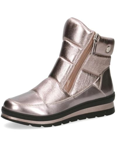 Caprice Ankle Boots - Grey