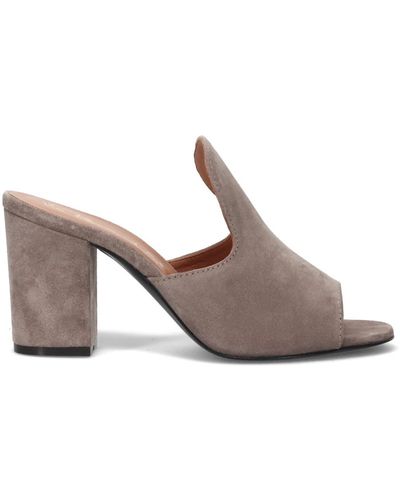 Via Roma 15 Shoes > heels > heeled mules - Marron