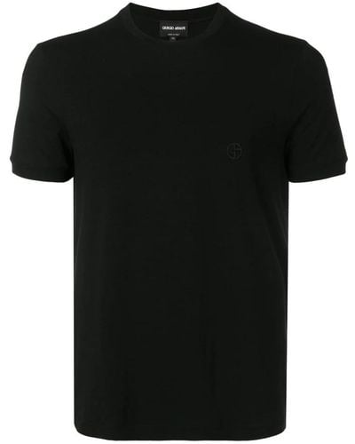 Giorgio Armani T-Shirts - Black