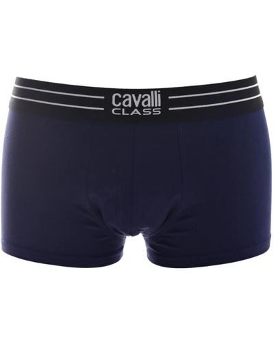 Class Roberto Cavalli Bottoms - Blu