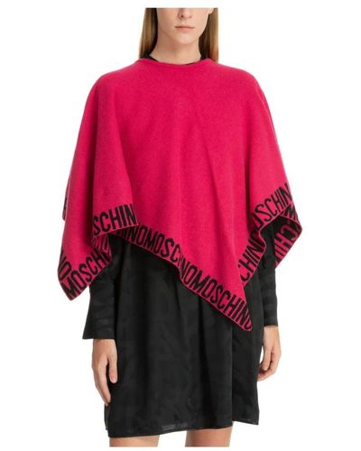 Moschino Capes - Red