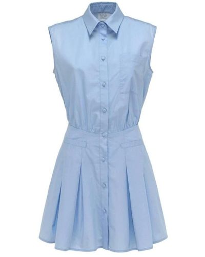MVP WARDROBE Shirt Dresses - Blue