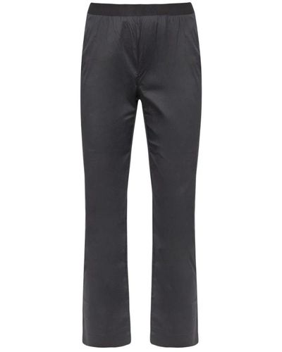 Liviana Conti Slim-Fit Trousers - Grey
