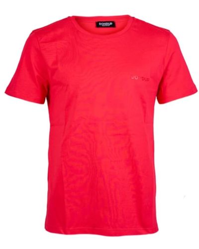 Dondup T-shirts - Rosso