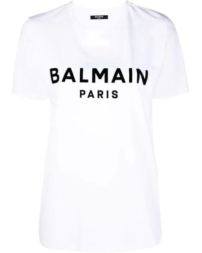 Balmain T-shirts - Blanco