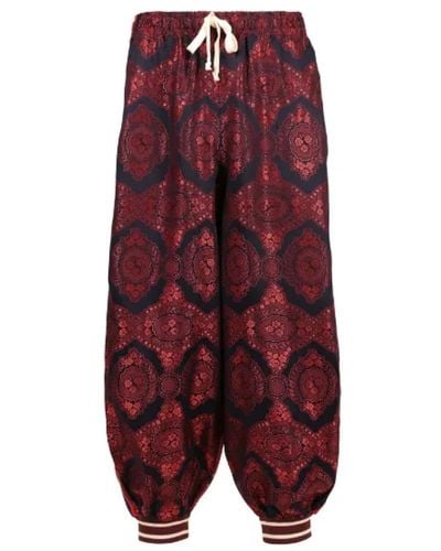 Gucci Wide Pants - Red