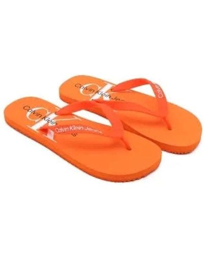 Calvin Klein Flip flops - Arancione