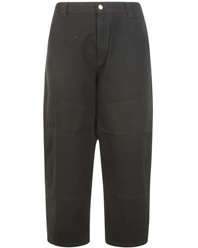 Carhartt Cropped Trousers - Grey