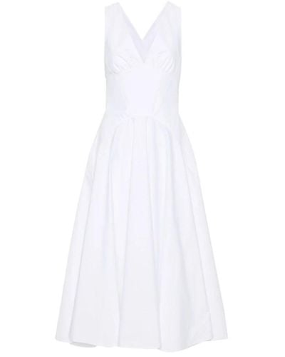 Alaïa Midi Dresses - White