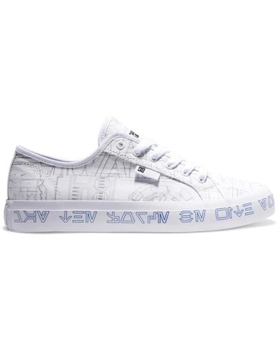 DC Shoes Sneakers in tela star wars - Bianco
