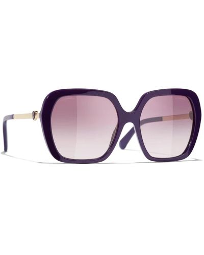 Chanel Authentische sonnenbrille - modell 5521 - Lila