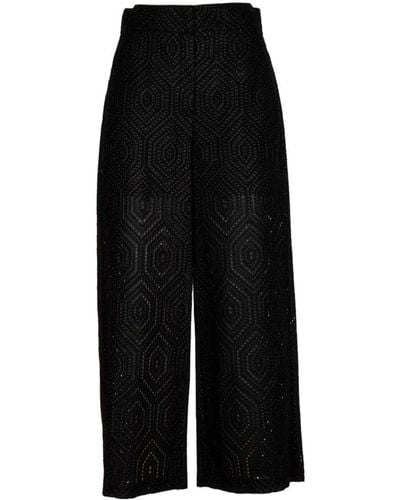 iBlues Wide Trousers - Black