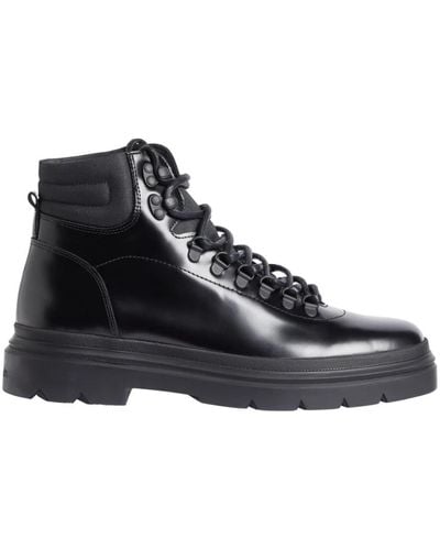 Calvin Klein Shoes > boots > lace-up boots - Noir