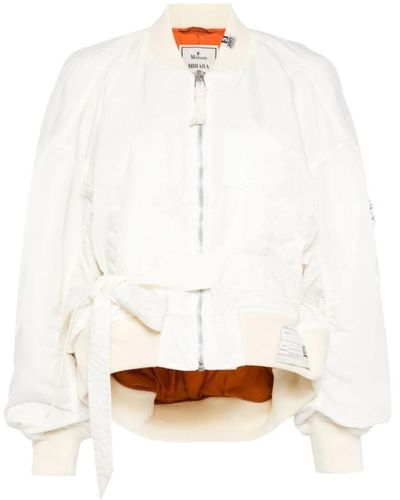 Maison Mihara Yasuhiro Jackets > bomber jackets - Blanc