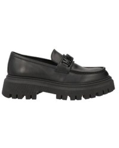 Moschino Shoes > flats > loafers - Noir