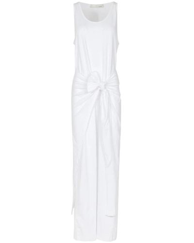 Tela Midi Dresses - White