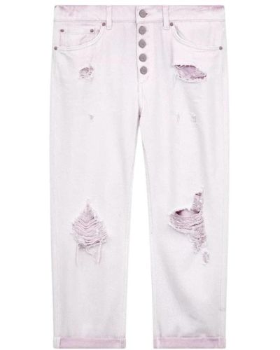 Dondup Loose-Fit Jeans - Pink