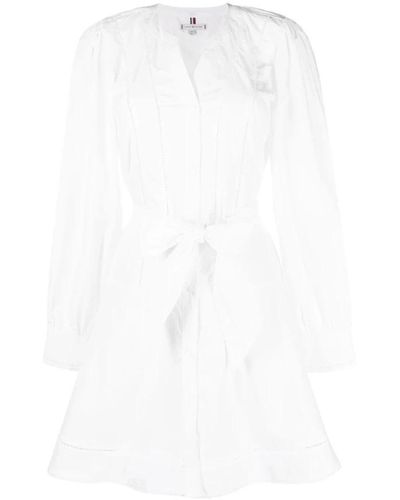 Tommy Hilfiger Short Dresses - White