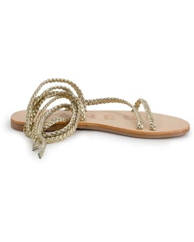 Manebí Flat sandals ebí - Mettallic