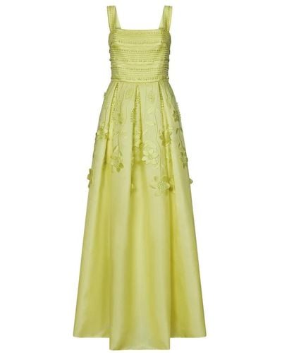 Elie Saab Midi Dresses - Yellow
