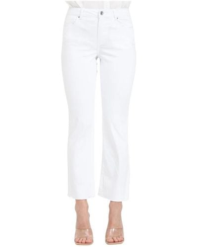 ONLY Weiße logo rücken skinny jeans