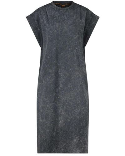 BOSS Midi Dresses - Gray