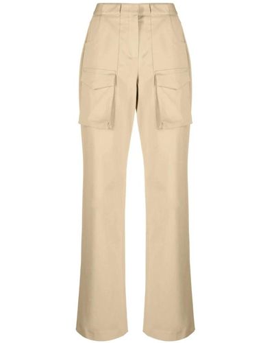 Ermanno Scervino Trousers > straight trousers - Neutre