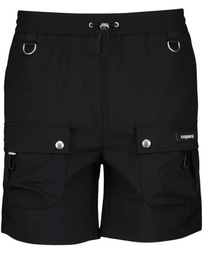 Coperni Cargo shorts mit geradem schnitt - Schwarz